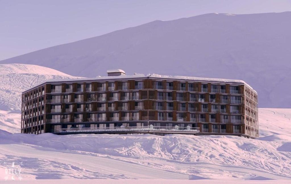 Atrium Mountain View Apartment, New 구다우리 외부 사진